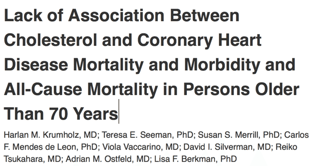 More evidence piles up that higher cholesterol is healthier