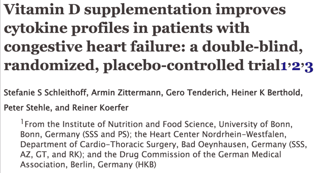 Are you getting enough vitamin D to prevent heart failure?
