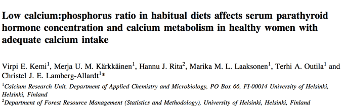 Are you suffering from excess phosphorus in your diet?