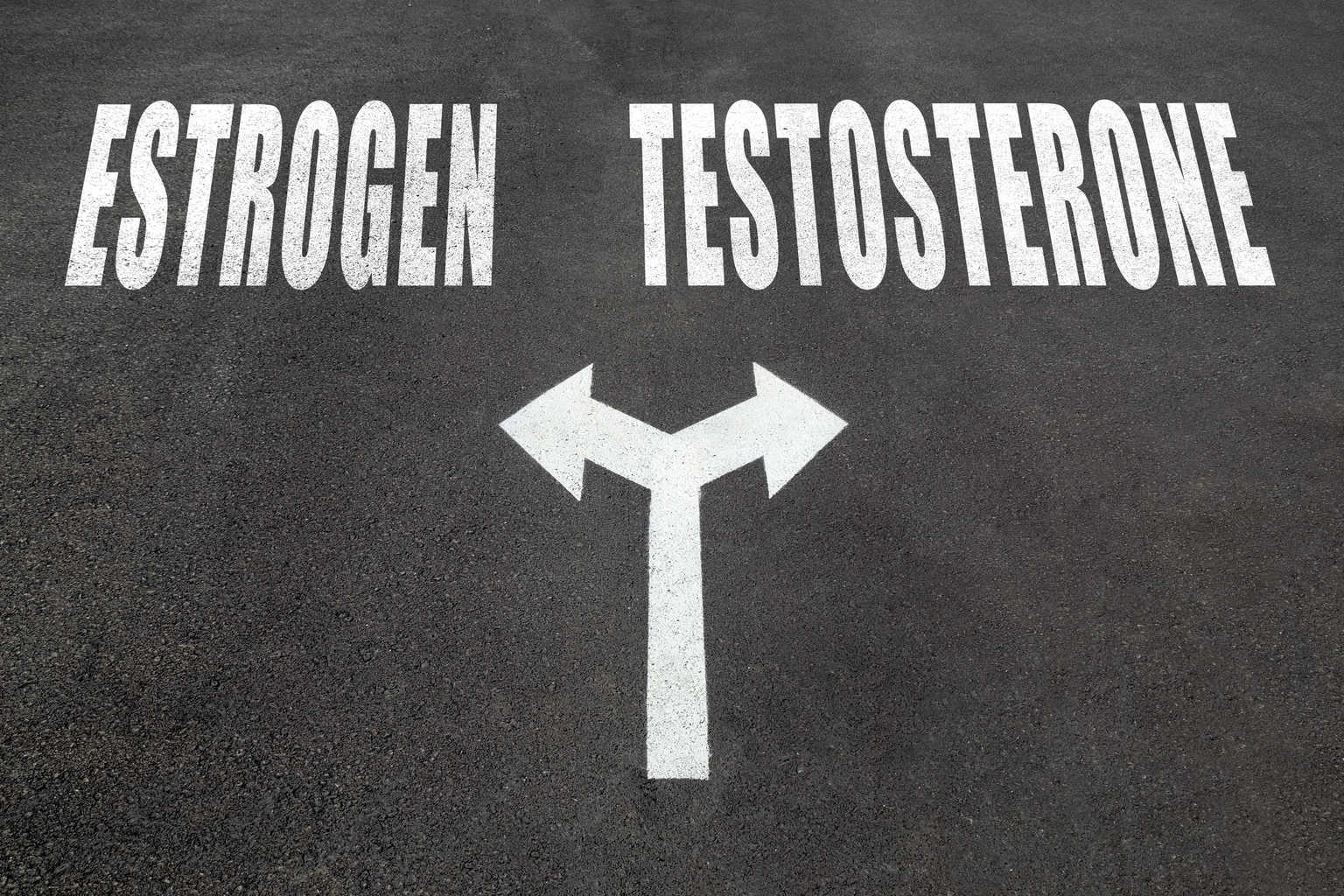 Study: 26 days for lower estrogen and higher T