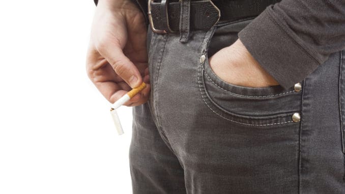 Smoking increases testosterone by 17% in healthy men Smoking increases testosterone by 17% in healthy men