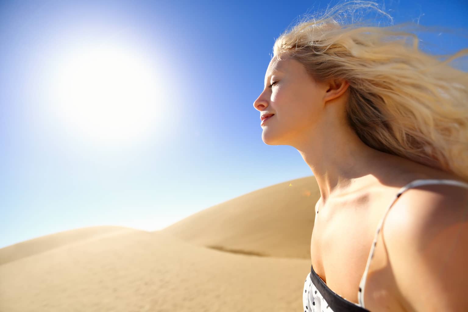 Can a common vitamin prevent sun damage?