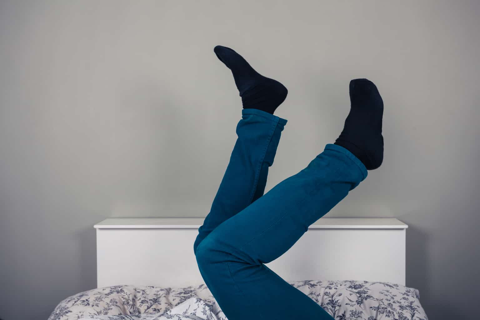 Restless leg syndrome caused by high estrogen and cortisol levels