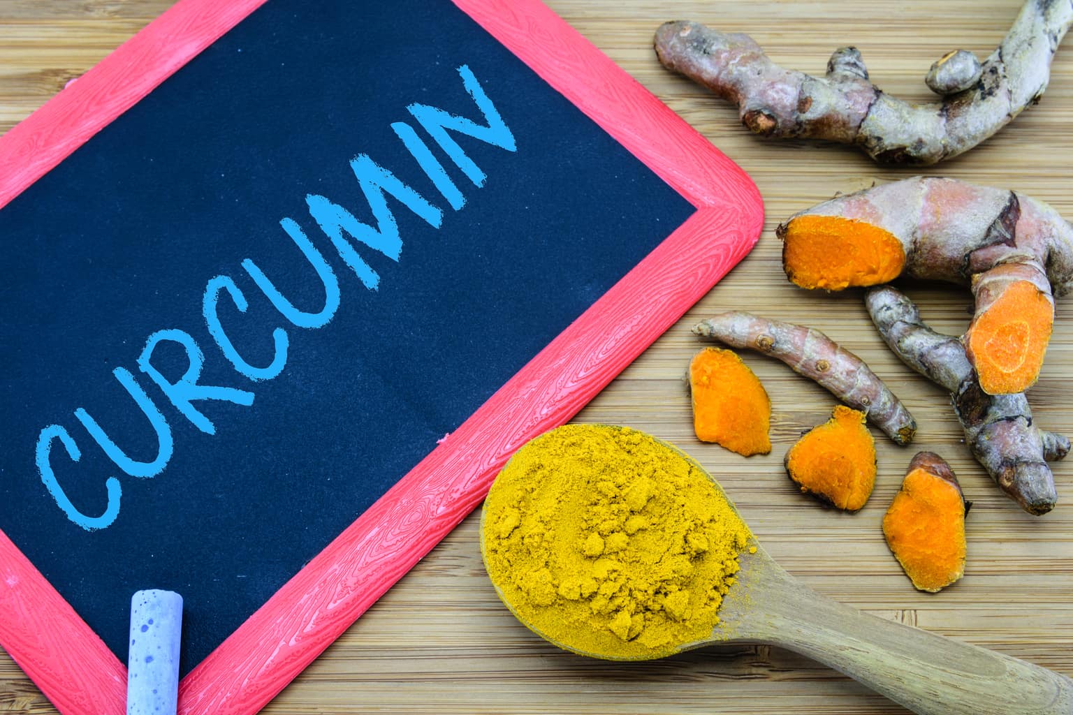 Curcumin lowers estrogen and lowers inflammation