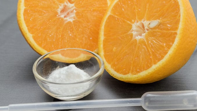 dreamstime_m_76667321 Vitamin C (Ascorbic Acid) from Oranges
