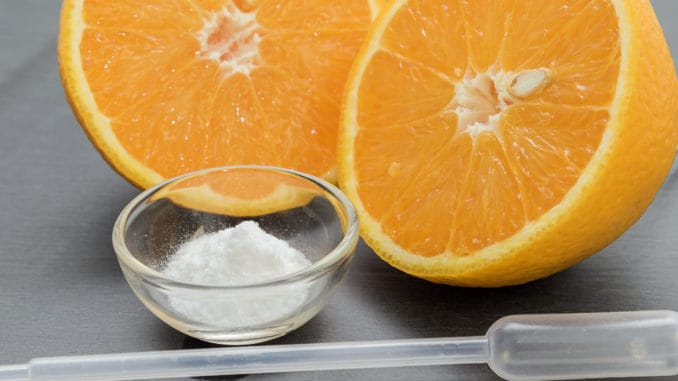 Vitamin C (Ascorbic Acid) from Oranges