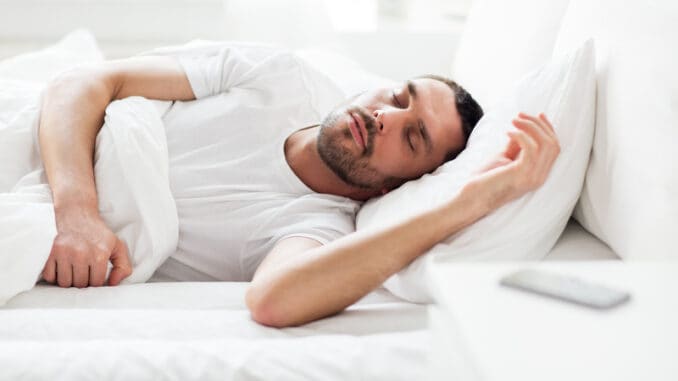 dreamstime_s_99946925 People, bedtime and rest concept