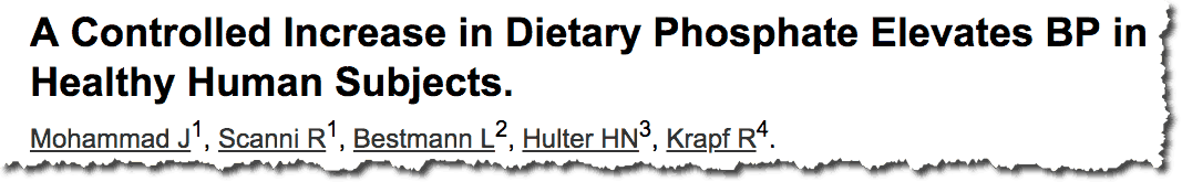 dietary phosphate