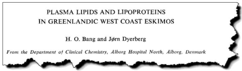 Plasma lipids and lipoproteins in Greenlandic west coast Eskimos.